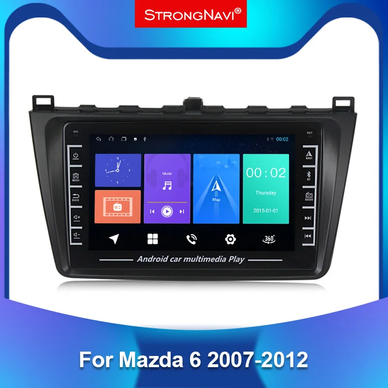 

Автомагнитола 2DIN для Mazda 6 Mazda6 GH II Ultra 1280-2015, мультимедийный проигрыватель с радио, GPS-навигацией, магнитола, 720*2008 IPS, Android