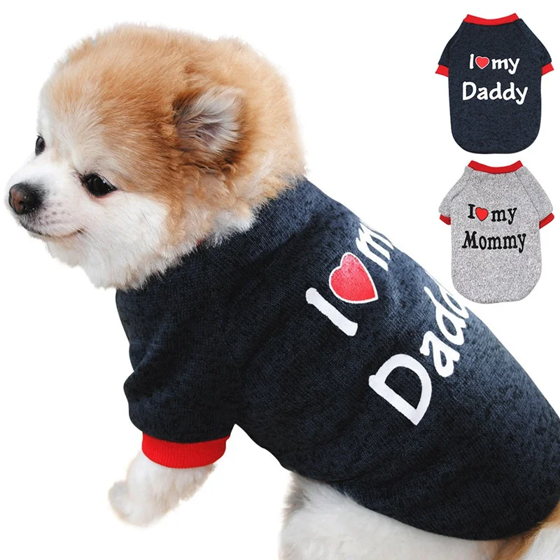 

Fashion Pet Dog Autumn Winter Warm Clothes Costume Sleeve Fleece Sweater French Bulldog Puppy Coat Sweatshirt Cotton Jumpsuits