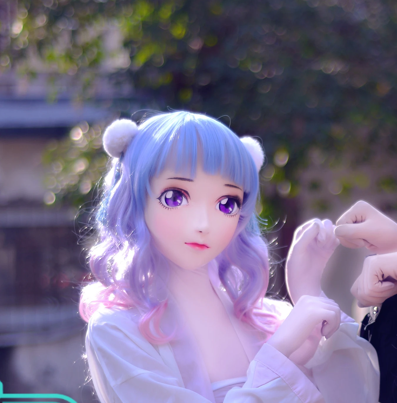 (NEW-30) BJD кигуруми транссексуалы Красота Макияж Косплей силиконовая маска Аниме