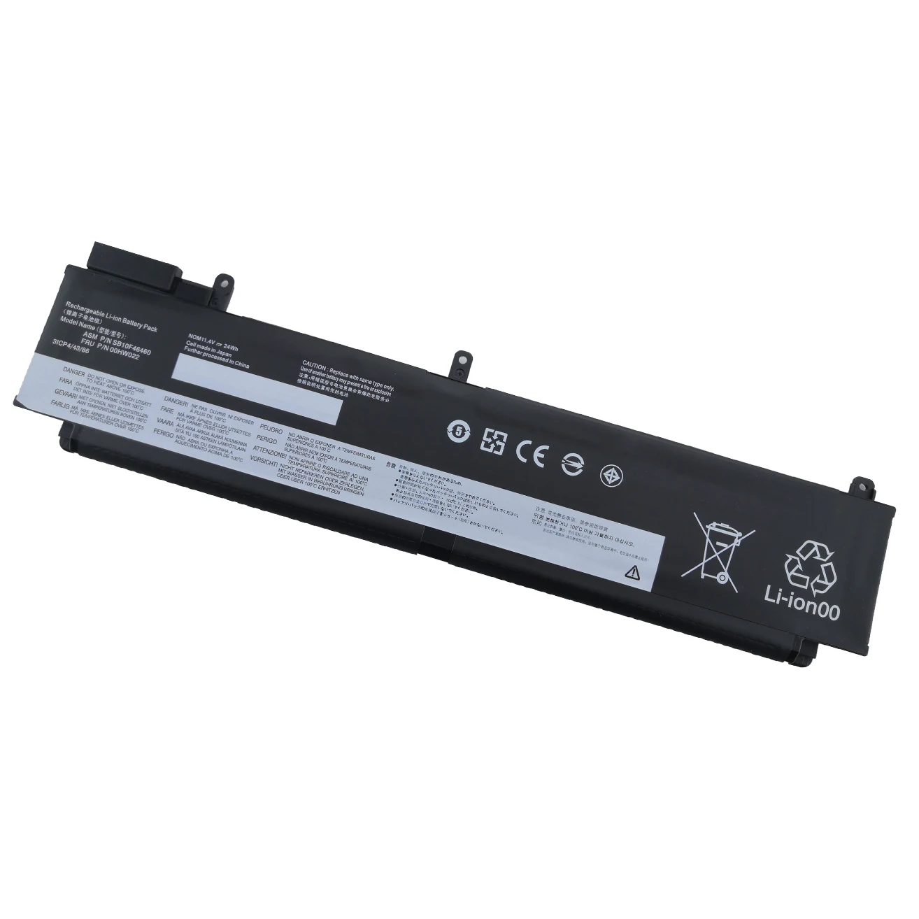 Аккумулятор 24WH 00HW022 00HW024 для ноутбука Lenovo ThinkPad T460S T470S 00HW023 00HW025 01AV405 406 407 01AV462 L16M3P73