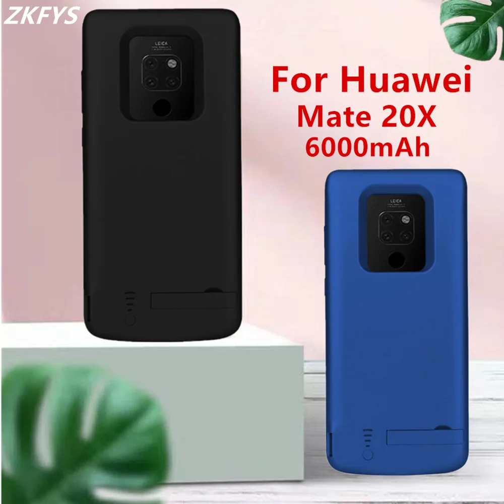 Фото Внешний аккумулятор ZKFYS чехол для Huawei Mate 20X 4G чехлы зарядки аккумуляторов 6000 мАч Внешний аккумулятор ZKFYS чехол для Huawei Mate 20X 4G чехлы зарядки аккумуляторов 6000 мАч