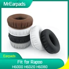 MrEarpads подушечки для Rapoo H6000 H6020 H6080 оголовье наушников Замена амбушюры Запчасти