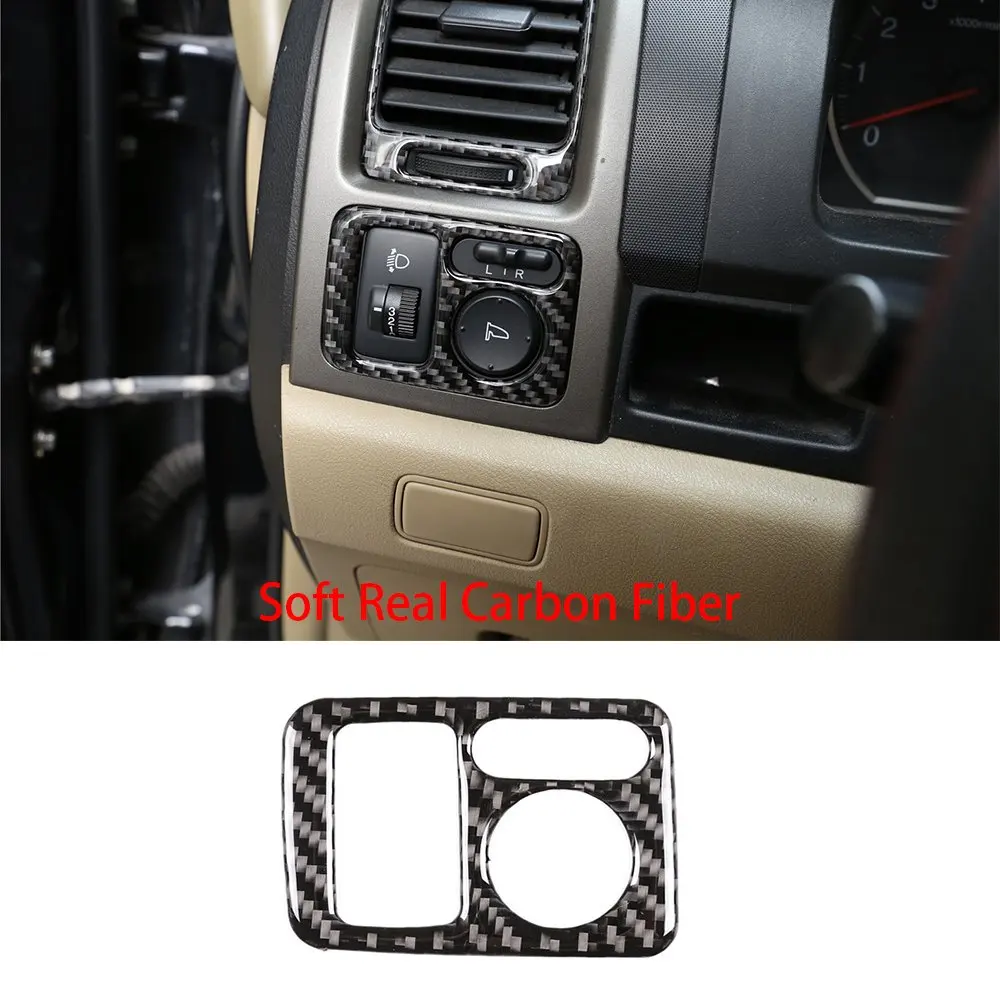 

Carbon Fiber Rearview Mirror Adjustment Switch Trim For Honda CRV CR-V 2007-2011