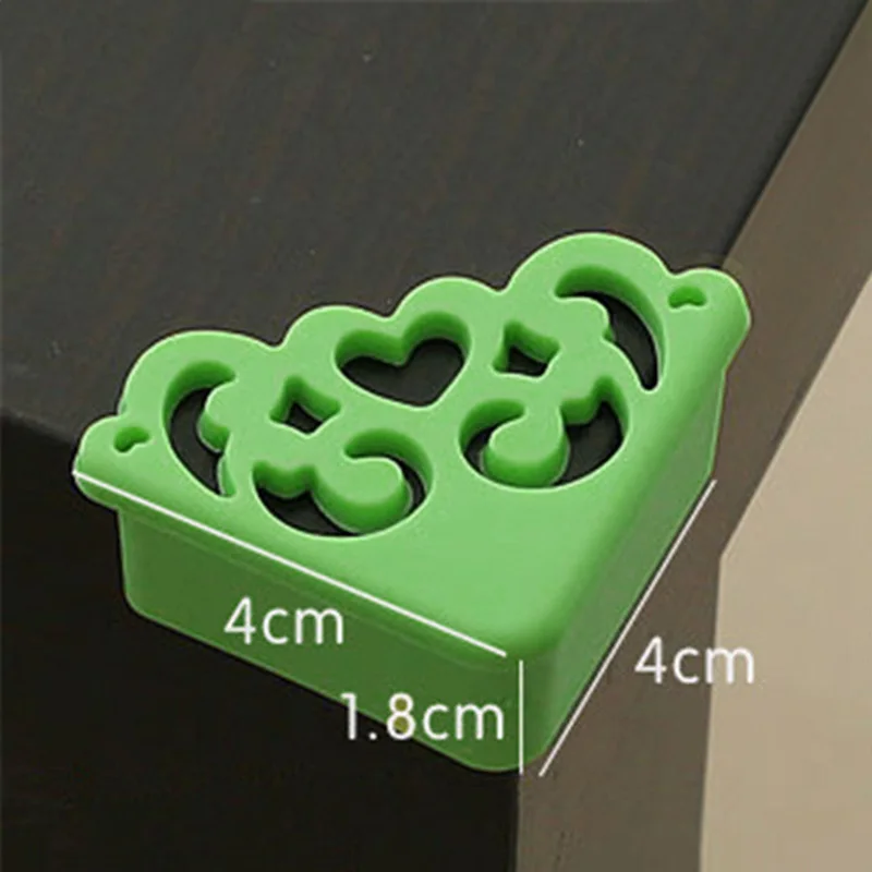 4 шт. защитные Угловые протекторы для детей и малышей ПВХ мебели угловые