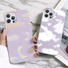 Чехол для Xiaomi Redmi Note 8 10 9 Pro 5 10 K40 K30S K20 Mi 11 8 10 9 SE Lite Poco X3 NFC F3 10X Note 10 Lite A2, милый облачный чехол для телефона