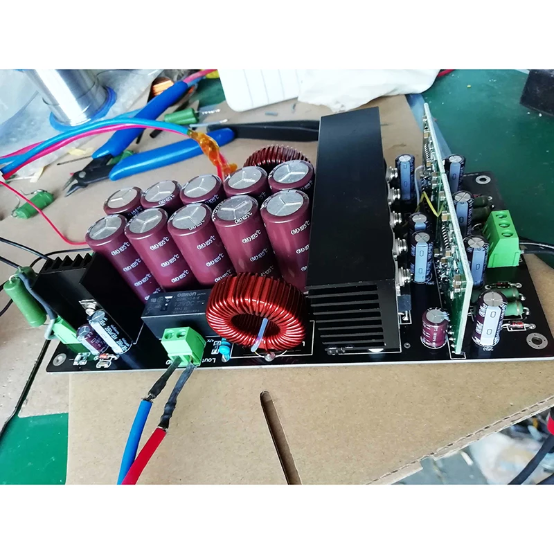 HIFI IRS2092 800 Вт x 2 стерео усилитель плата/усилитель класса D с релейной защитой