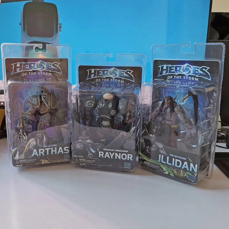 NECA &quotHeroes of The Storm&quot иллидана Nova Сильвана Джим Рейнор артасов Тираэль 7 &quotфигурку