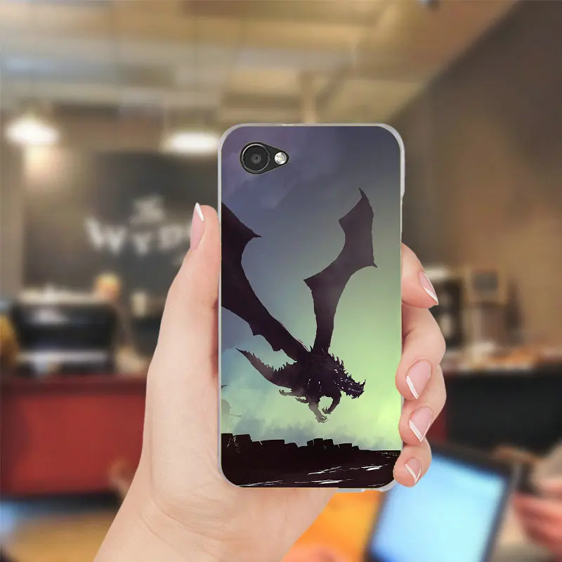 Мягкий силиконовый чехол из ТПУ с рисунком девушки кота дракона для LG G2 G3 Mini G4 G5 G6