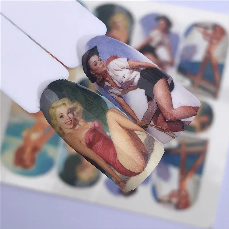 1 лист ярких водных переводных наклеек с Фламинго единорогом цветком красные