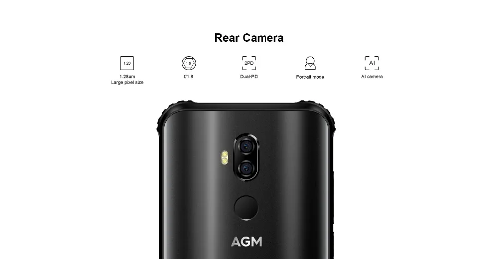 AGM X3 IP68 JBL настроенные динамики смартфон 5,9" экран 4100 мАч Android 8,1 NFC Беспроводное зарядное устройство AGM& JBL-Cobanding мобильный телефон
