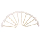 10 шт деревянные игрушечные молотки для шоколада, запираемое Сердце Мини молоток для шоколада Smash с множеством точек артикуляции сердце гладкая поверхность