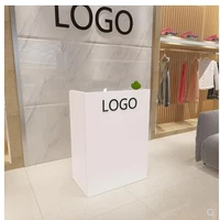cosmetics shop cashier counter contracted barber front desk small shop childrens wear shop bar table fashion creative