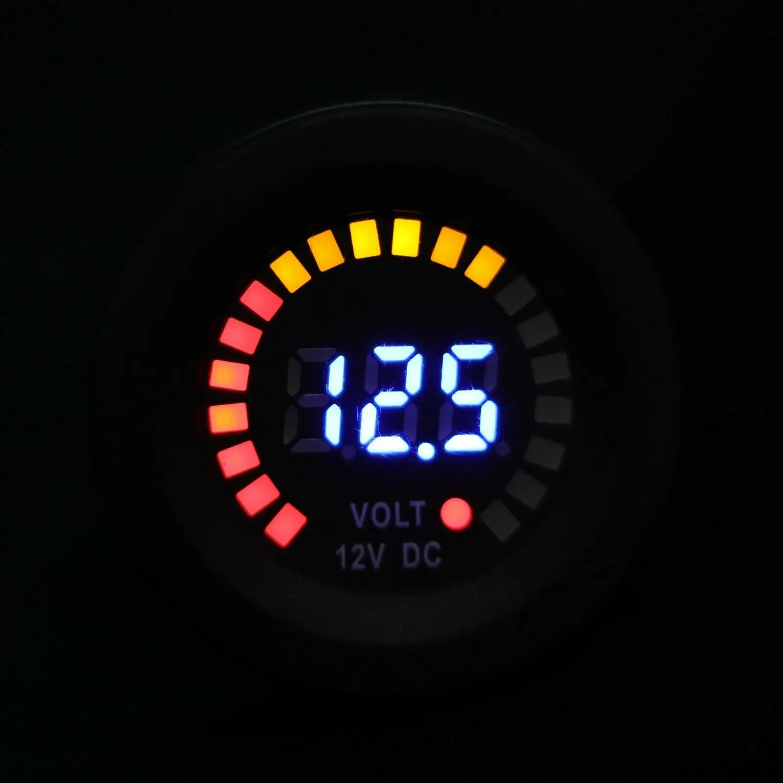 Водонепроницаемый 12V светодиодный автомобильный фургон лодка морской вольтметр