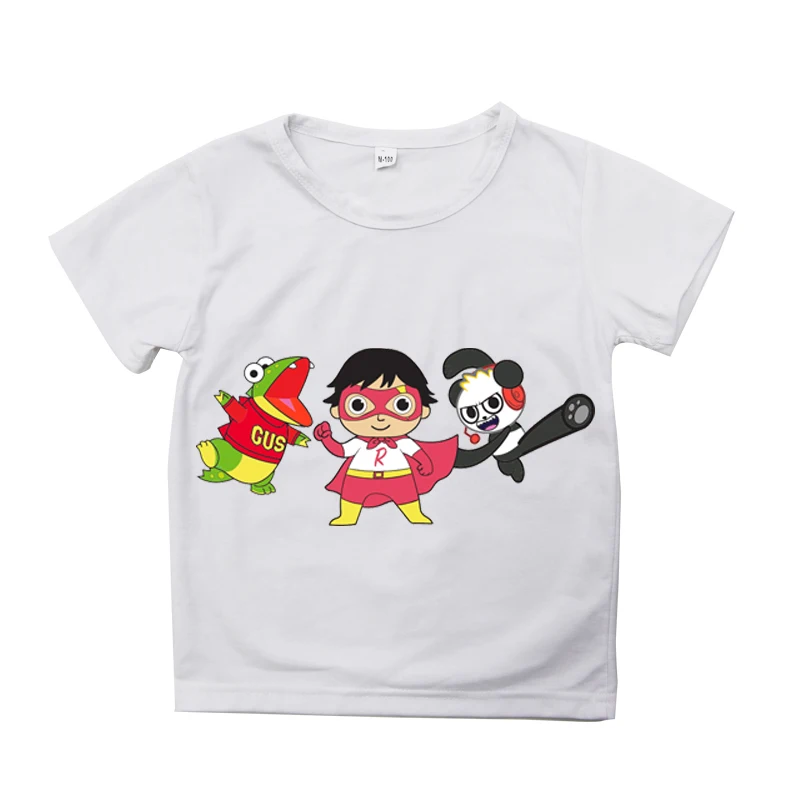 Ryan toys review camiseta детская футболка летние футболки с короткими рукавами топы