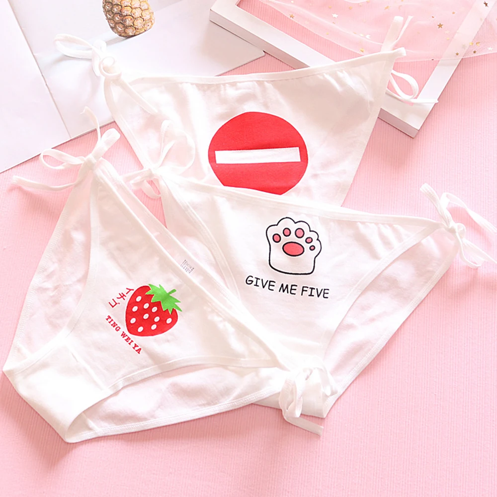 Пикантные женские трусики бесшовные стринги нижнее белье для женщин хлопковое