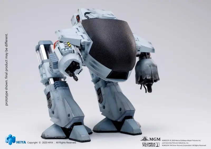 Hiya Toys ROBOCOP ED-209 битва поврежденная версия в масштабе 1:18 4-дюймовая фигурка Acton со