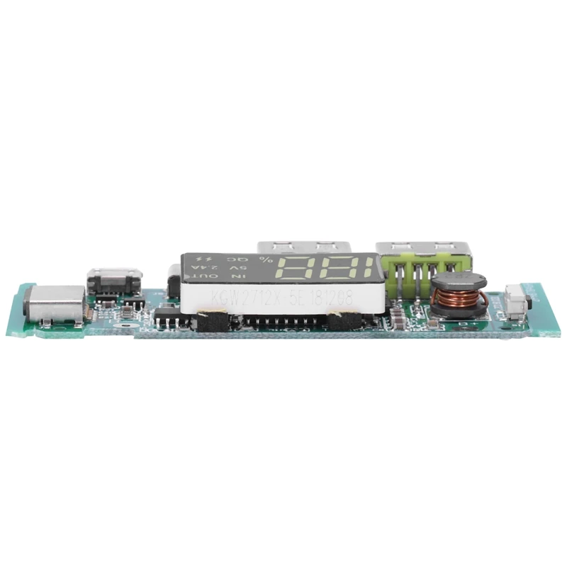 Boost 5V High Pass Qc3.0 Fast Charging Press Board With Digital Power Display Mobile Circuit | Электроника