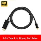 Кабель usb-cDP Cabletime Thunderbolt 3, 4K, 60 Гц, USB 3,1