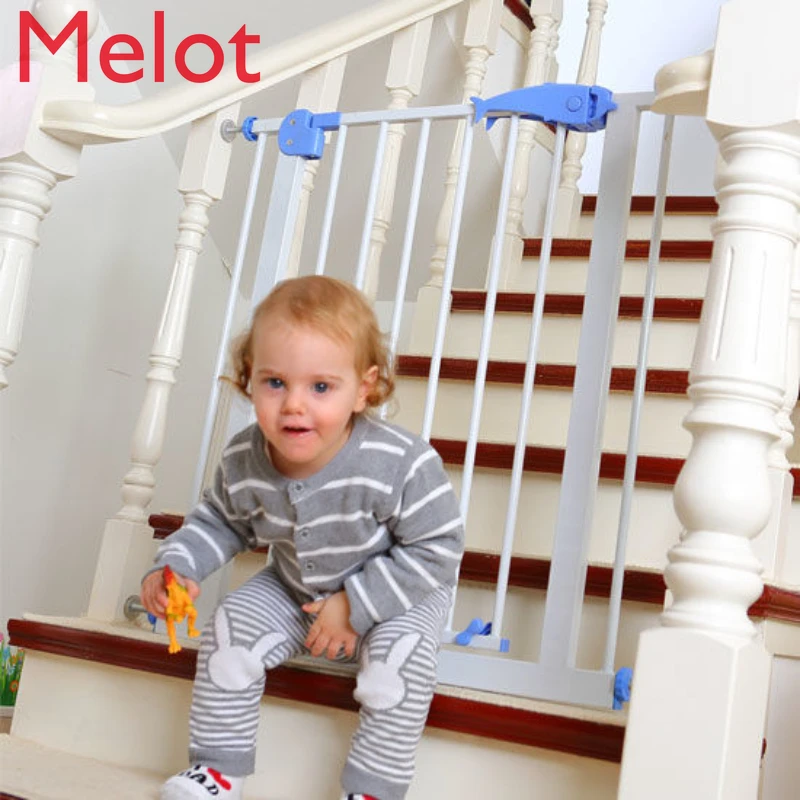 

Baby Children Protective Grating Baby Stairs Security Gate Bar Pet Dog Dog Playpen Fence Railing Isolation Door Punch-Free