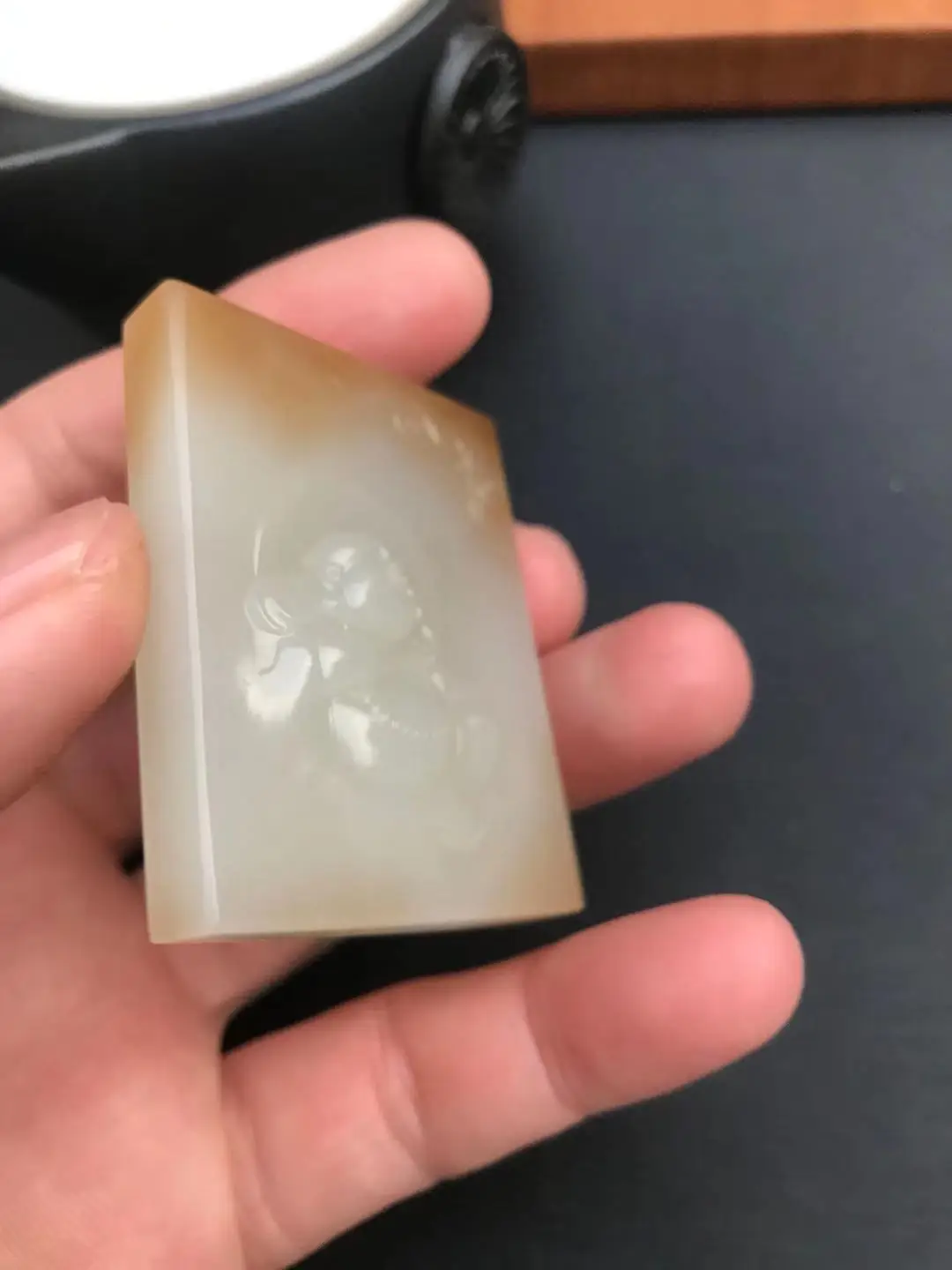 

Natural hetian raw jade handcarved Buddha jade pendant pendants natural jade stone jadeite jade necklace jade jewelry