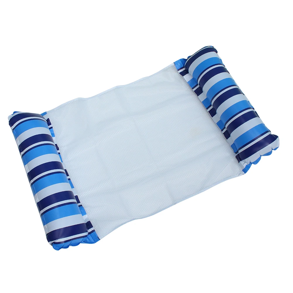 Надувная сетчатая кровать надувной матрас из ПВХ для плавания отдыха на открытом