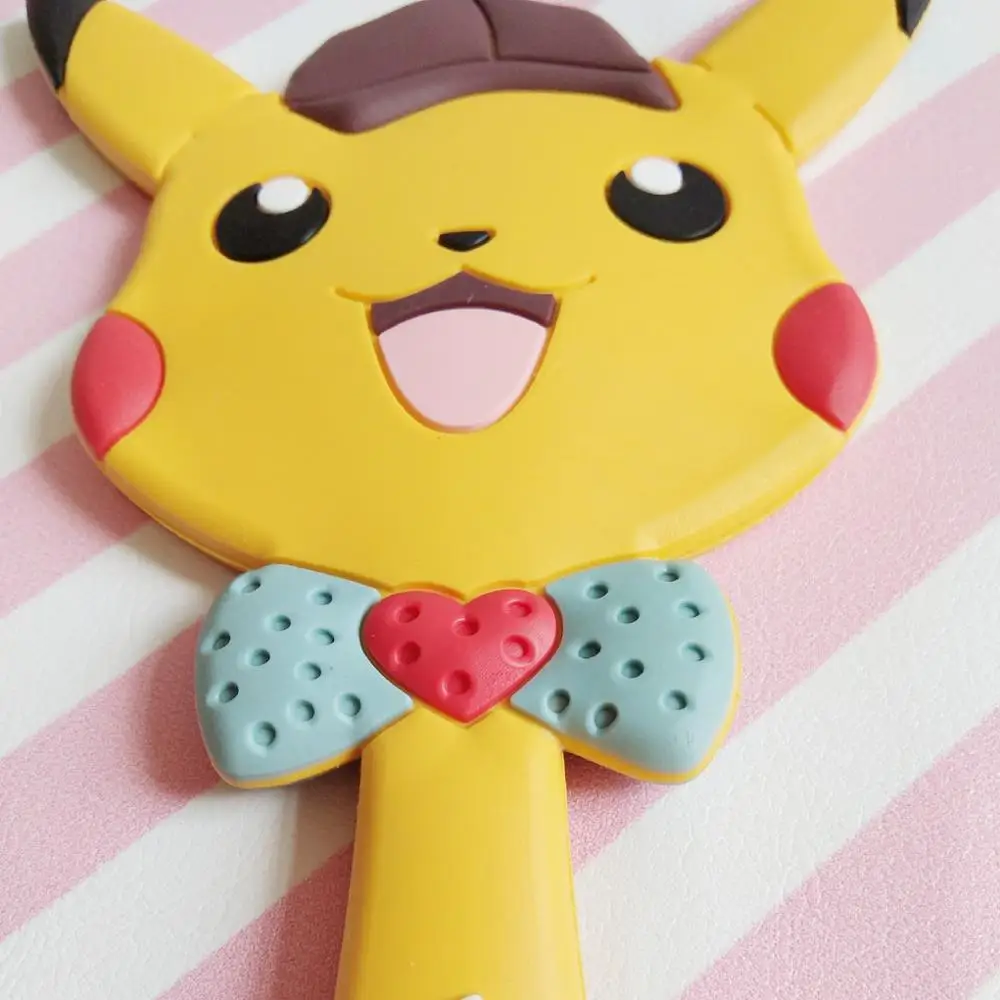 Высокое качество Pokemon Pikachu мультфильм ручка зеркало портативный макияж туалетный