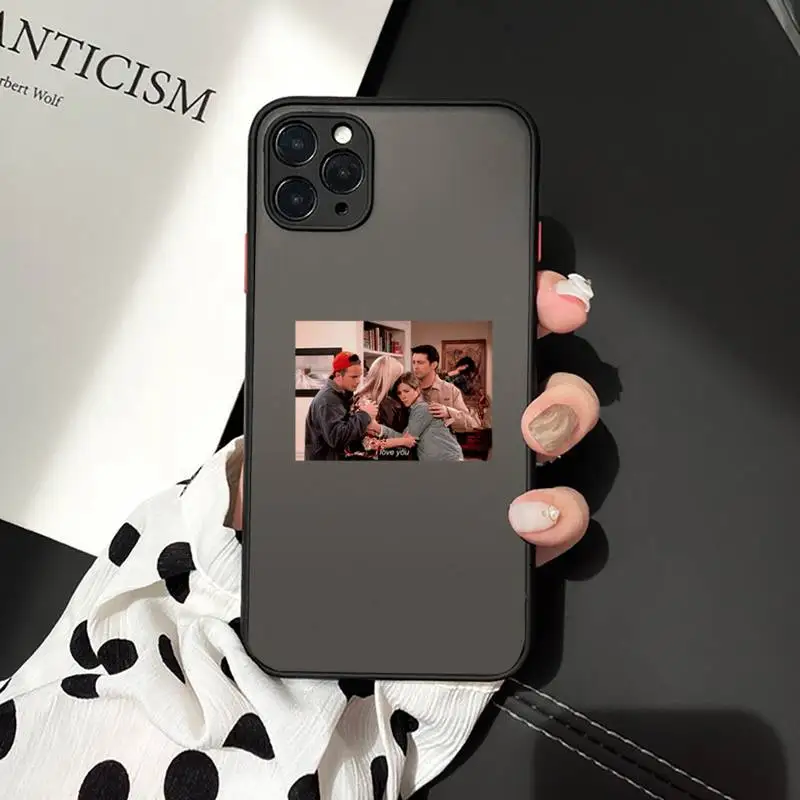 

American friends tv show Phone Cases matte transparent For iphone 7 8 11 12 plus mini x xs xr pro max cover
