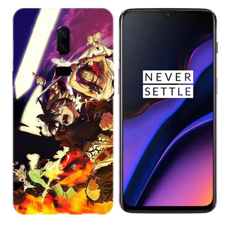 Аниме Astas черный клевер ривердейл ТПУ силиконовый чехол для телефона OnePlus One Plus 1 + 8