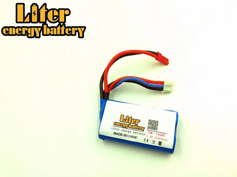 7.4v 14500 1500mah Li-ion Lithium Rechargeable Battery Pack For Water Soft Gun Liter Energy | Электроника