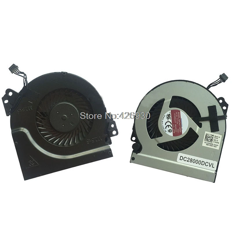 

Laptop CPU Cooling Fan For DELL For Precision M6800 P30F DC28000DCVL BATA0716R5H PN01 07DDM8 7DDM8 used