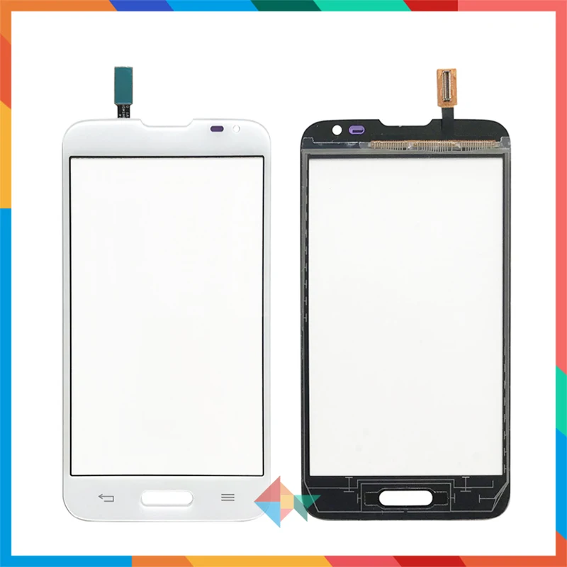 

10 шт./лот высокое качество 4,5 "для LG L70 D320 сенсорный экран дигитайзер Переднее стекло объектив сенсорная панель Бесплатная доставка
