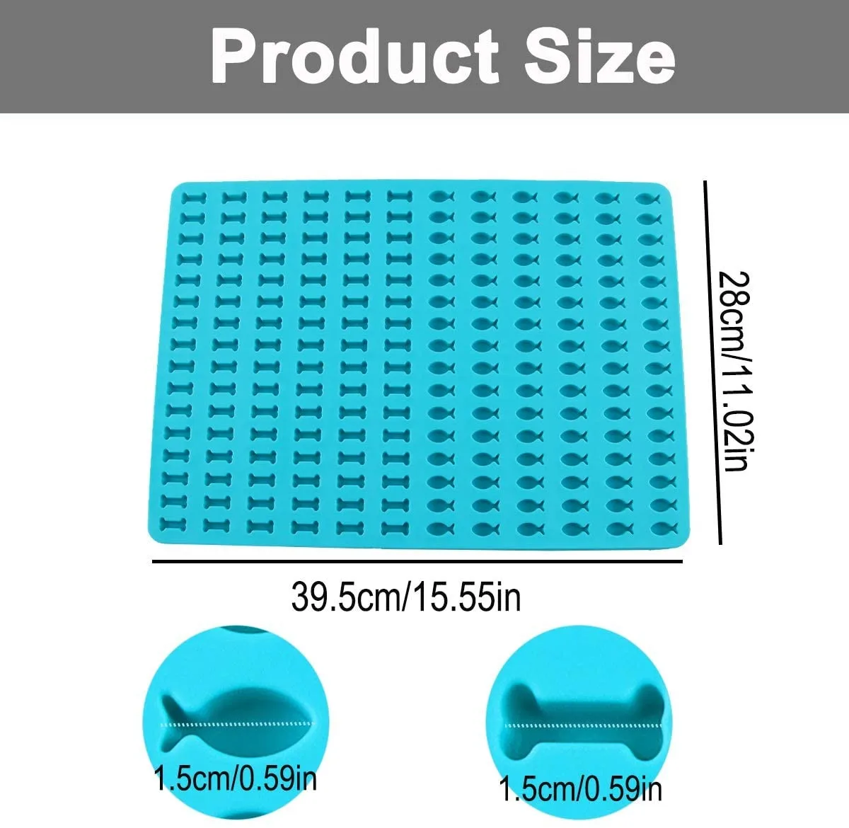 

Silicone Baking Mat - 1.5 Cm Hemisphere Silicone Mat With Knobs - Baking Mould For Dog Biscuits And Treats Baking Paper For Dog