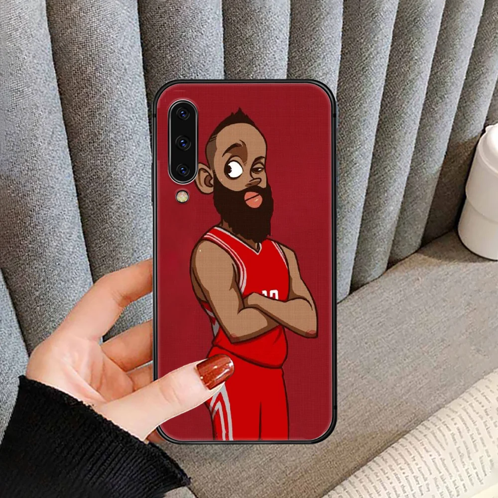 

James Harden Basktball 13 Phone Case For For SamSung Galaxy A M 5 8 10 20 30 31 40 50 51 70 71 80 S E Black black hoesjes soft