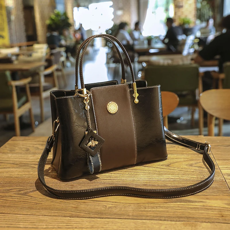 

Сумка женская из натуральной кожи, на лето, K43