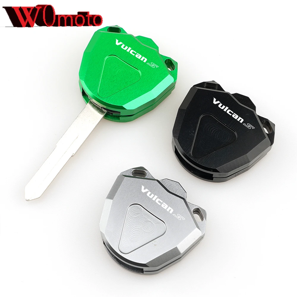 Motorcycle CNC Key Case Cover Shell (Key Without chip) For Kawasaki Vulcan S ABS 2015-2017 2018 2019 2020 2021 | Автомобили и