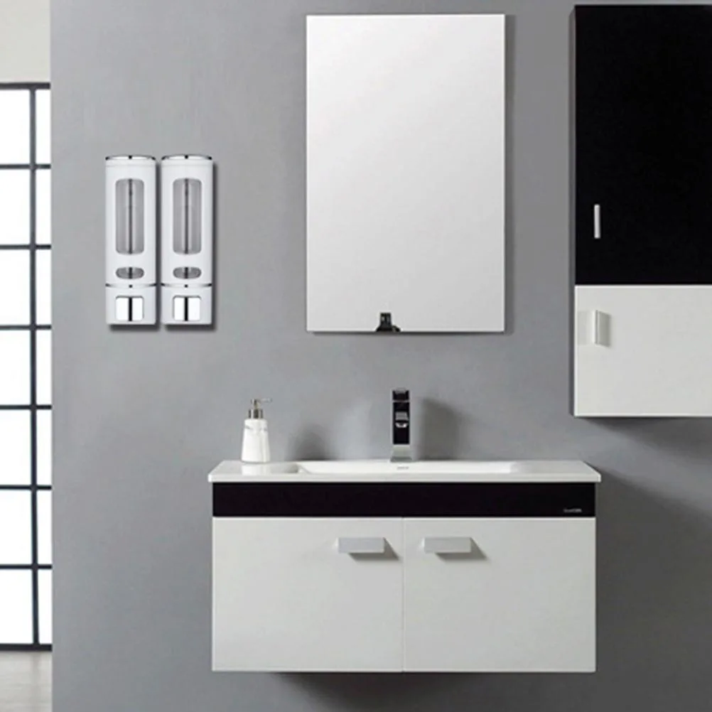 Диспенсер для мыла ванной комнаты пластиковый диспенсер жидкого настенный