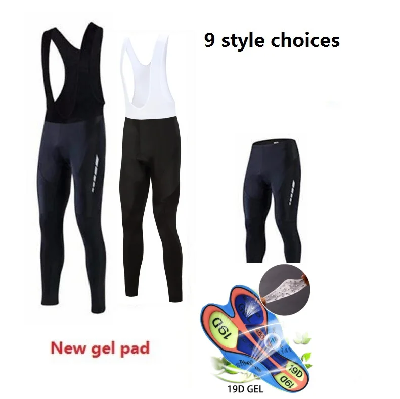 Длинные велосипедные комбинезоны с подбивкой для мужчин и женщин 2020