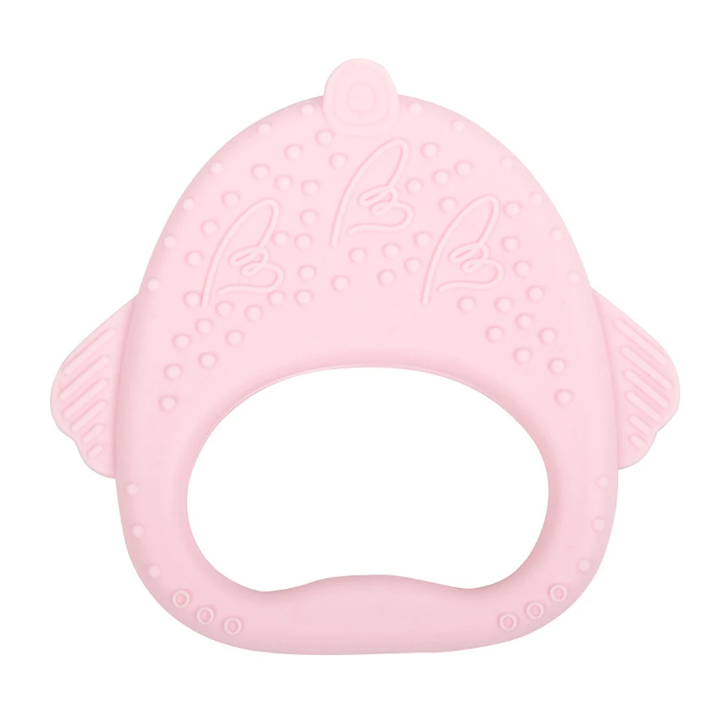 Карамельный цвет детская силиконовая подвеска-прорезыватель BPA бесплатно