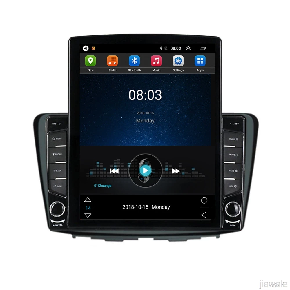 9 7 &quotВосьмиядерный tesla стиль вертикальный экран Android 10 Автомобильный GPS стерео