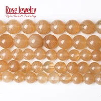 wholesale natural stone smooth crystal quartz round loose beads 15 strand 4681012 mm for jewelry making accessories