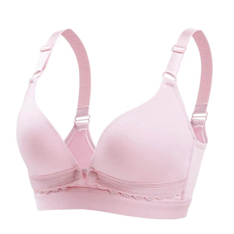 Бюстгальтер для кормления матерей бюстгальтер с застежкой спереди хлопковый