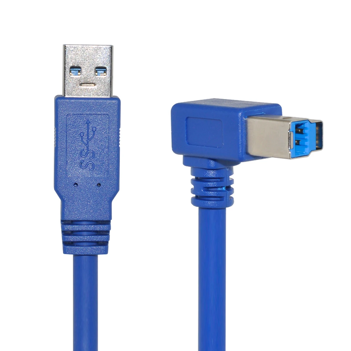 USB 3 0 Type A Male to B 90 градусов правый локоть угловой принтер кабель шнур