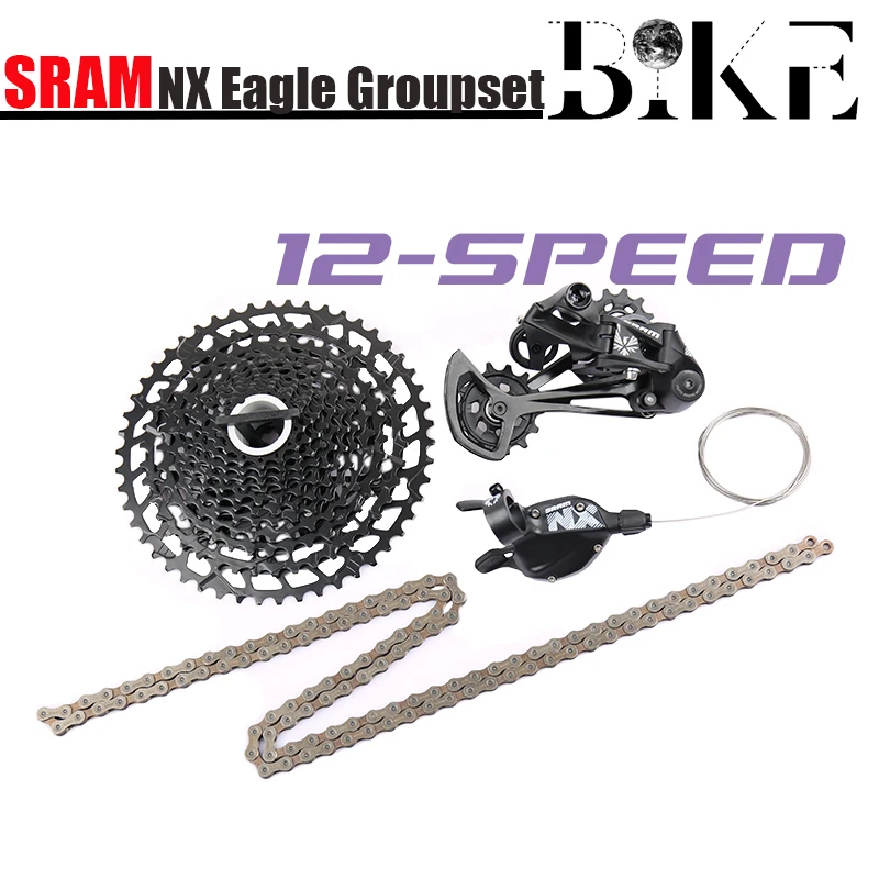 

SRAM NX EAGLE 1x12 11-50T 12 speed Groupset Kit Trigger Shifter Rear Derailleur Cassette Chain