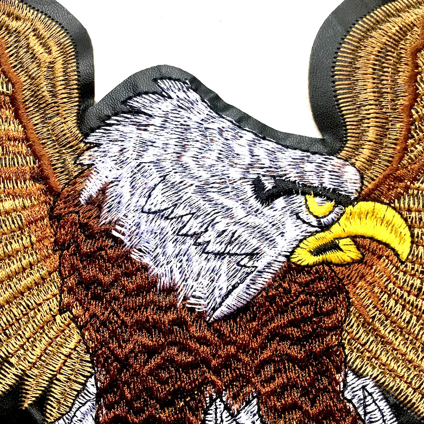 1 шт. нашивки с большим орлом для шитья одежды аппликация своими руками вышивка