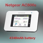 Разблокированный AirCard 800S Мобильный Hotspot 450 Мбитс Optus 4G Wi-Fi модем Ac800s band 28 700 МГц 4340 мАч аккумулятор портативный Wi-Fi 4g mifi