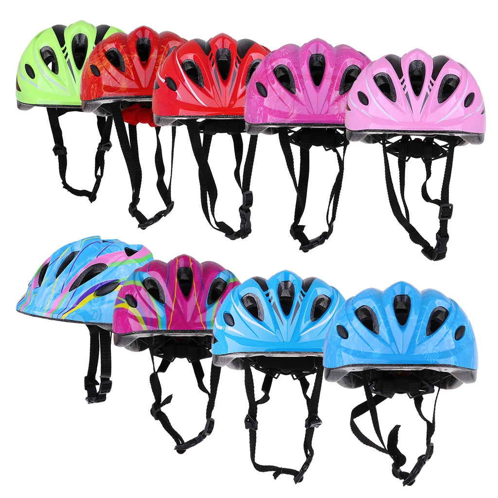 Детский велосипедный шлем защитный для скутера регулируемый размер головы 49 59 см