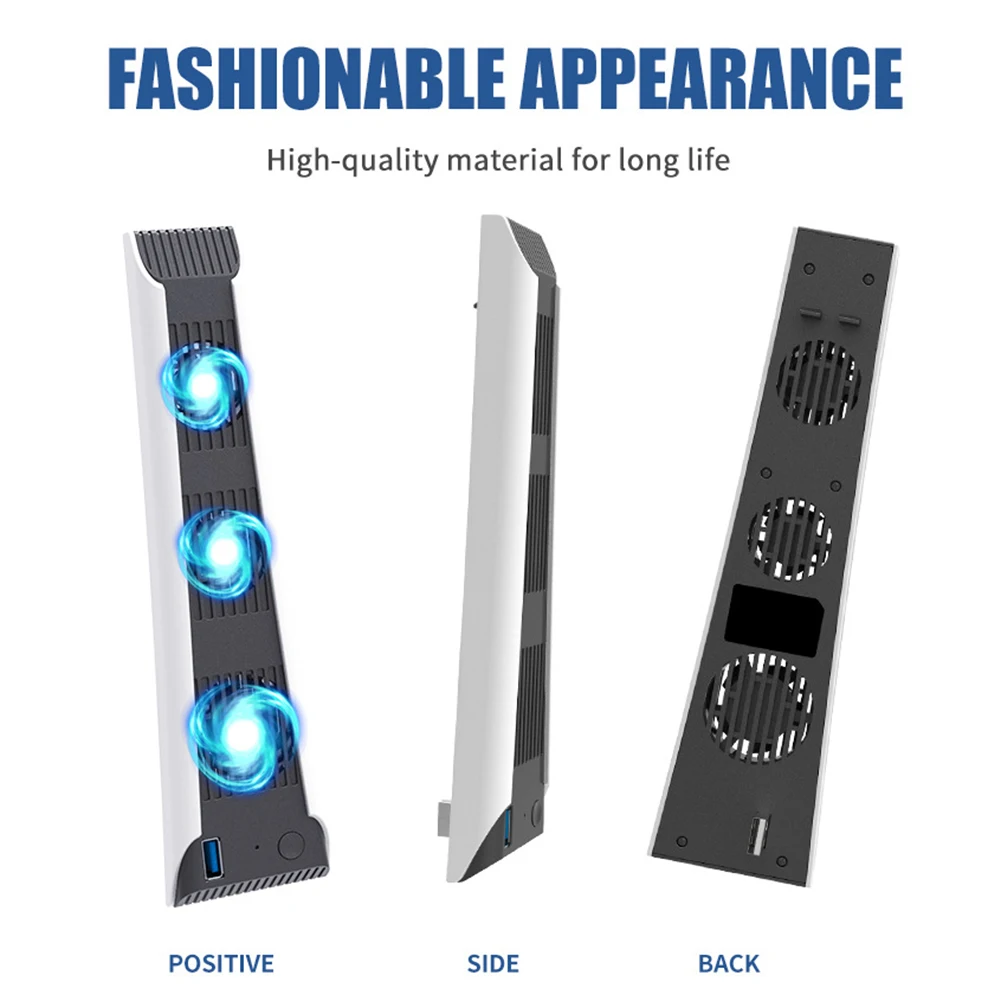 Консоль вертикальная подставка игровой контроллер охлаждающий вентилятор
