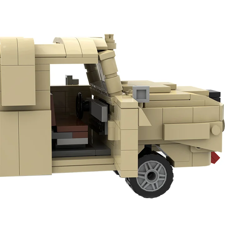 

BZB MOC 20096 Dog Car Decoration Dumb Dog Truck Bus Building Block Model Children's Educational Toys Birthday Present Gifts