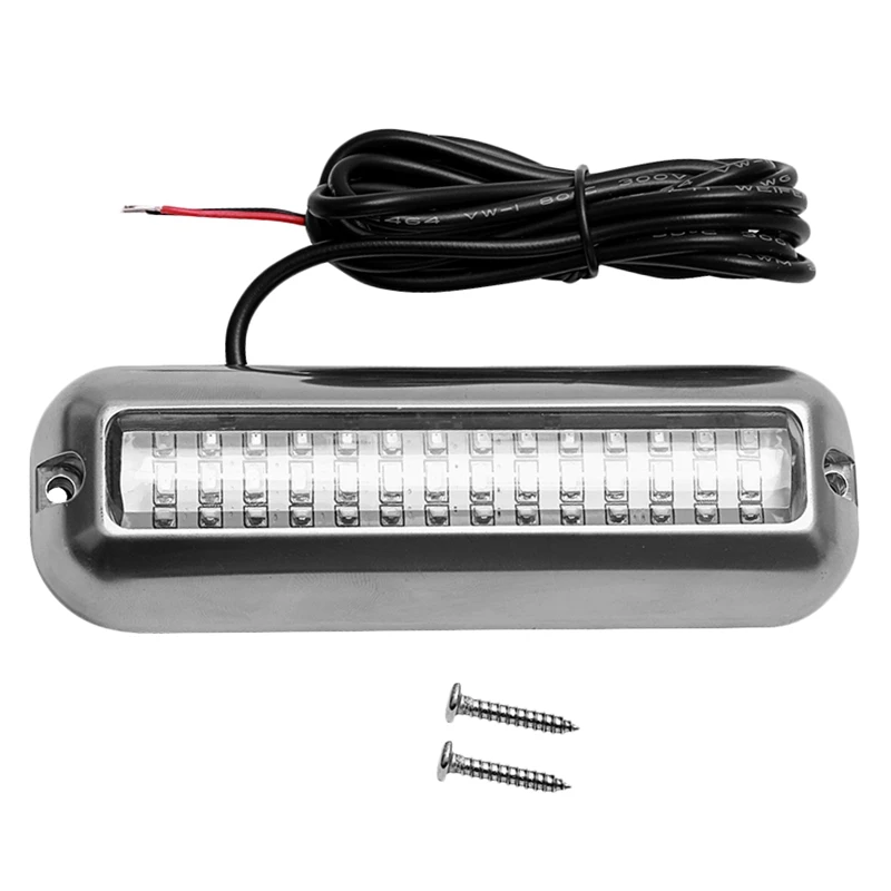 4,7 дюйма 42 Led 95Lm подводный Понтонный лодочный транцевый водонепроницаемый 316Ss рыболовный светильник