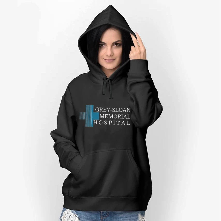 Greys Anatomy женские толстовки Harajuku с буквенным принтом и карманами теплые плотные